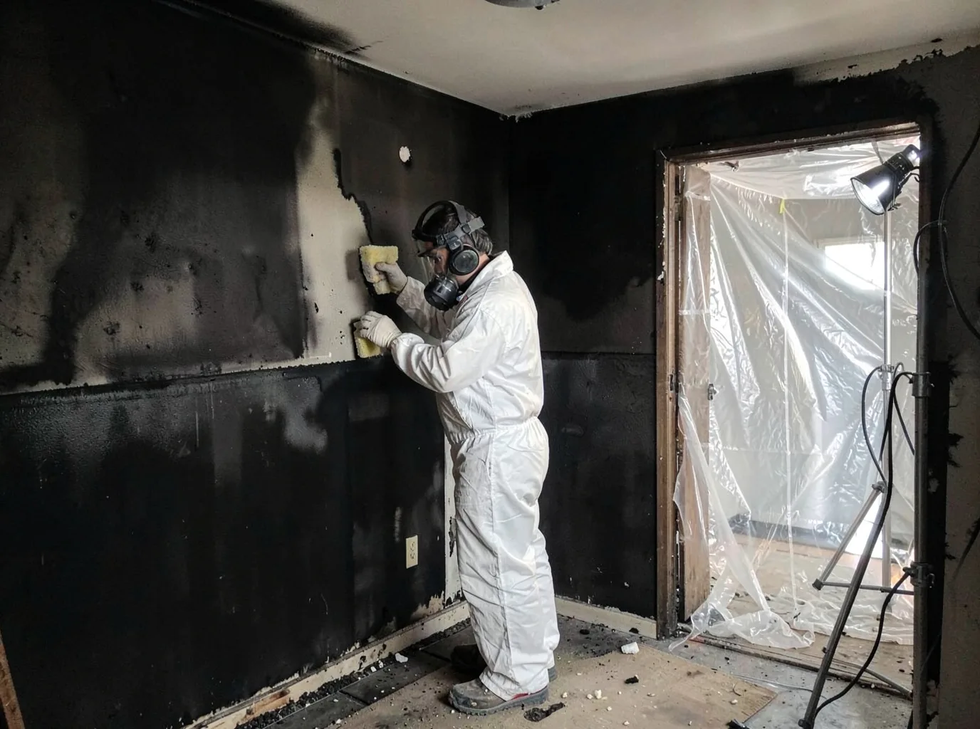 Fire Damage Restoration company in Jerusalem, AR
